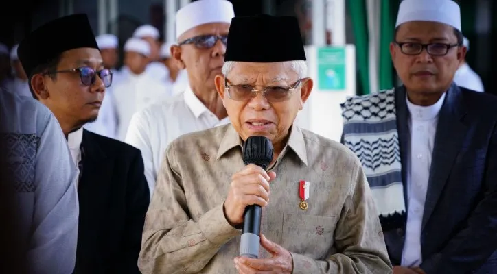 Warpres RI, KH Ma'ruf Amin harap ada Ketum MUI jadi cawapres lagi. (setwapres)