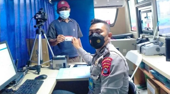 Layanan SIMLING di Kabupaten Sumedang hari ini Rabu, 8 Januari 2025. (ist)