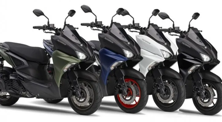 Bodi Lebih Agresif, Yamaha Jepang Resmi Luncurkan X-Force 155 2023 Terbaru (lst)