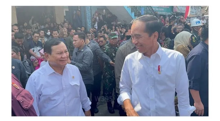 Prabowo Subianto dan Presiden Jokowi (Instagram/@prabowo)