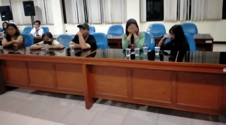 Sejumlah wanita PSK online diamankan Satpol PP Kabupaten Bogor, dari sejumlah wilayah. (Ist)