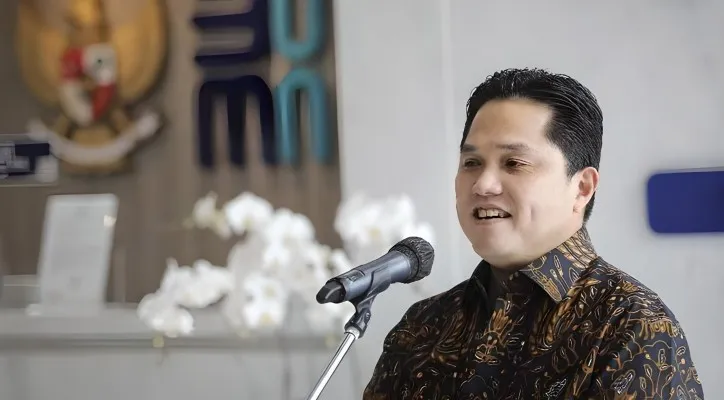 Erick Thohir dinilai cawapres membumi. (Foto: lst)