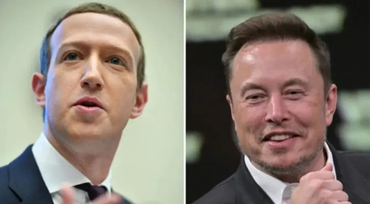 Mark Zuckerberg vs Elon Musk (Kolase/lst)