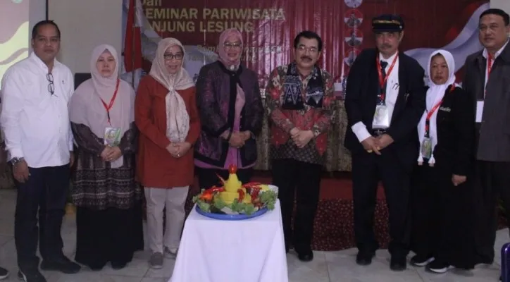 Foto: Seminar nasional Pariwisaya Tanjung Lesung, Banten, diapresiasi Menparekraf RI Sandiaga Uno. (Ist.)