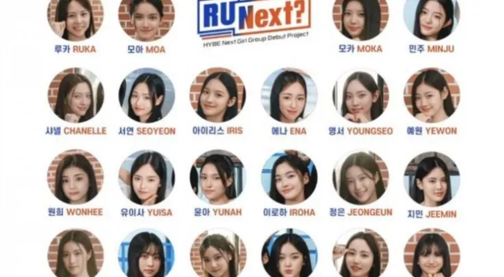 6 trainee R U Next debut, cek link nonton di sini (lst)