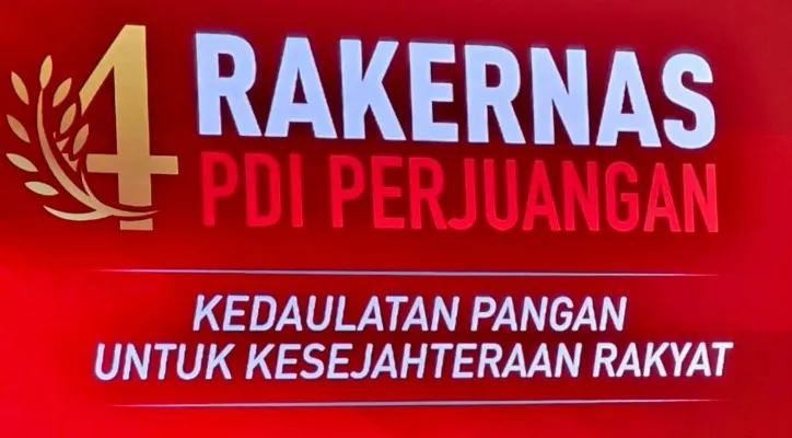 Teks Foto: Rakernas PDI Perjuangan. (ist)