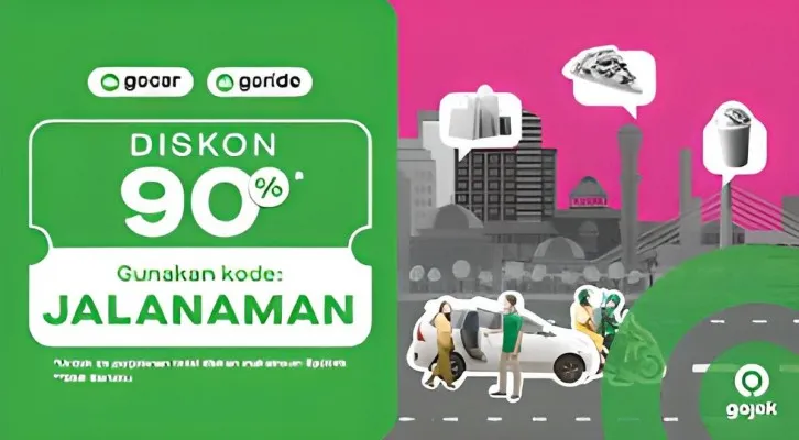 13 Kode Promo Gojek hari ini 24 Oktober 2023 (Foto: lst)