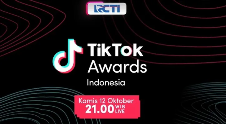 Foto: Tiktok dan RCTI akan menggelar Tiktok Awards 2023 pada Kamis 12 Oktober 2023. (Ist.)