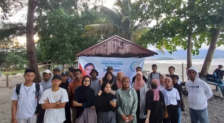 Foto: Dewan Eksekutif Wilayah (DEW)Rampai Nusantara Papua mendeklarasikan Walikota Solo Gibran Rakabuming Raka sebagai calon wakil presiden pada pilpres 2024. (Ist.)