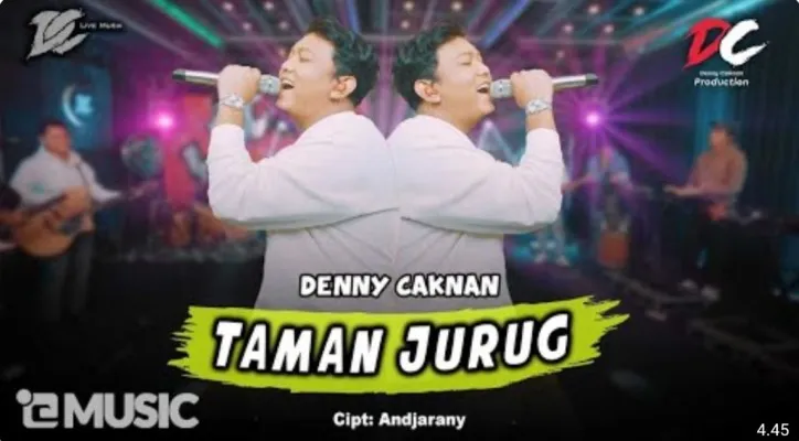 Chord gitar 'Taman Jurug' - Denny Caknan (YouTube/DC. PRODUCTION)