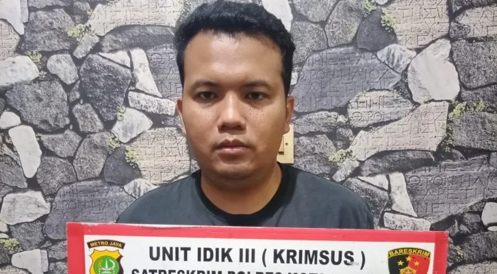 Pelaku tipu gelap bisa masukan ke Akpol, berhasil digulung anggota Reskrim Polres Metro Depok. (ist)