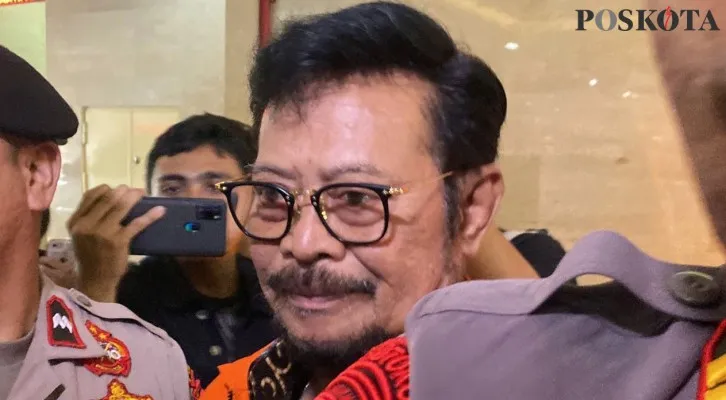 Keluarga eks Mentan Syahrul Yasin Limpo disebut KPK mungkin bisa jadi tersangka TPPU. (Poskota/Pandi)