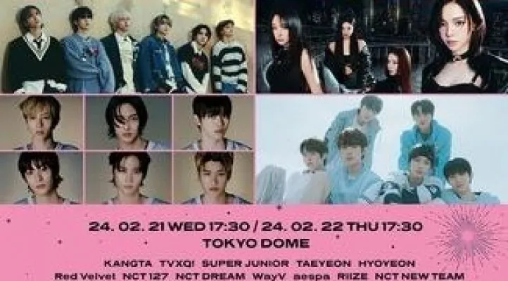 SM Entertainment umumkan akan menggelar konser SM TOWN 2024 di Tokyo Dome. (Foto/ Yonhap News Agency)