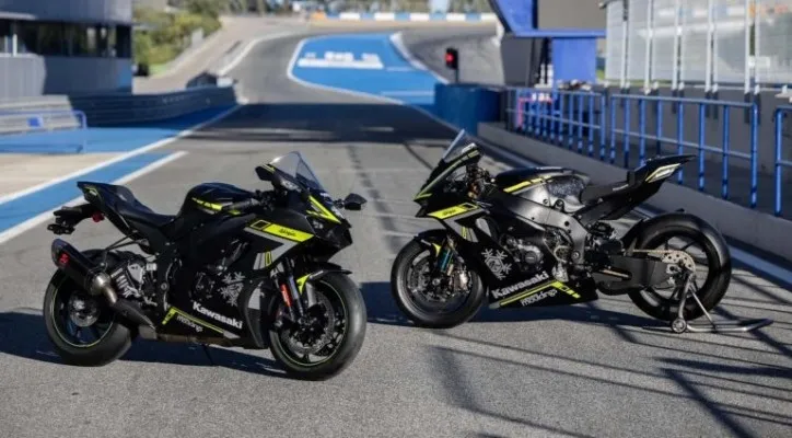 Kawasaki Luncurkan 25 Unit Superbike ZX10-RR Winter Test Edition 2024 di Pasar Eropa (Foto: BikesRepublic) (Sumber: null)