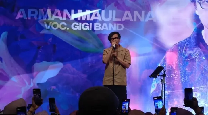 Vokalis GIGI Band, Armand Maulana. (ist)