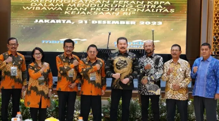 Foto: Keluarga Besar Purna Adhyaksa (KBPA) peringati HUT ke-57, Tetap Jaga Marwah Kejaksaan Lebih Solid.(ist.)