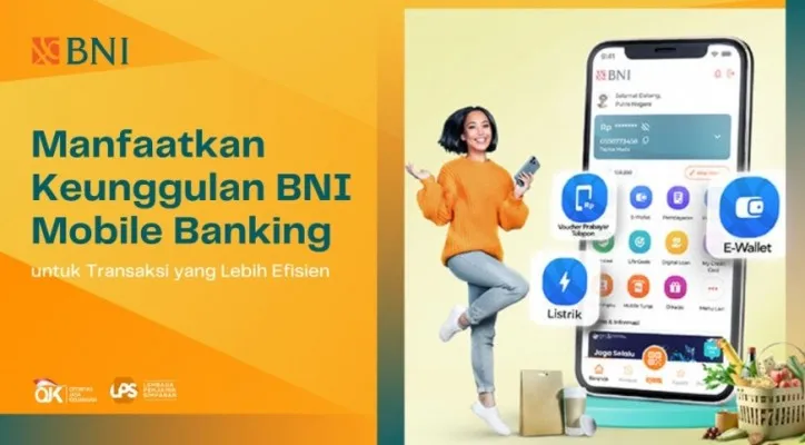 Foto: Mobile Banking Bank BNI. (Ist.)