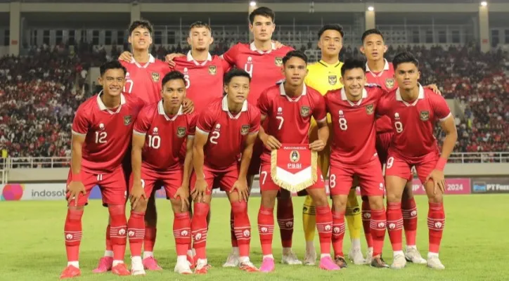 Timnas Indonesia takluk 0-2 atas Qatar di Piala Asia Qatar U-23 2024 (Foto: PSSI)