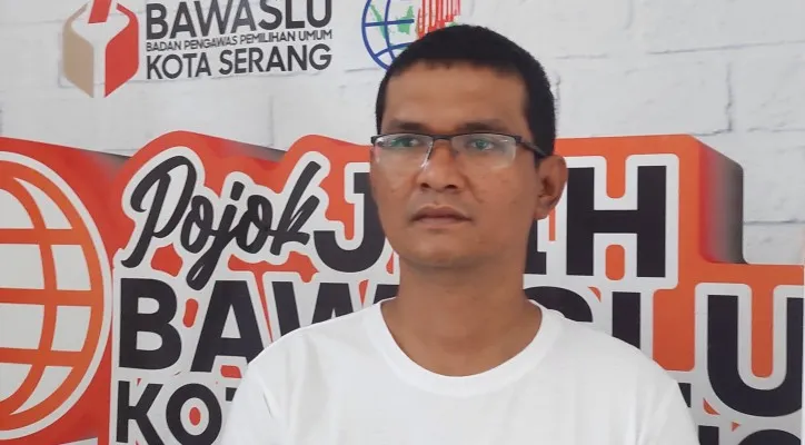 Komisioner Bawaslu Kota Serang, Fierly Mudrlyat Mabrurri (Bilal)