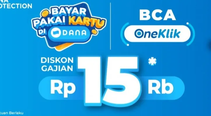 Kuota terbatas! Dapatka diskon Rp15.000 belanja keperluan apapun di DANA, intip cara klaimnya (dana.id)