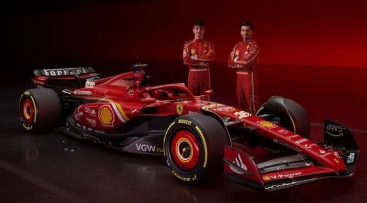 Desain Sederhana Ferrari Singkirkan Red Bull di F1 GP Australia (Foto: Pinterest)