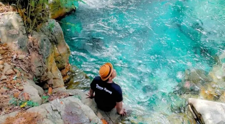 Rekomendasi tempat wisata air terjun di kawasan Sentul, Bogor.(Foto: Instagram/@curugcibaliungsentul)