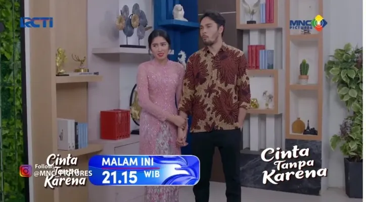 Sinopsis Cinta Tanpa Karena 19 April 2024 (Youtube/MNC Pictures)