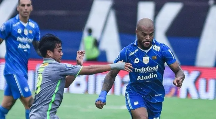 Hasil Liga 1: Persib vs Persebaya 3-1, David da Silva Cetak Hattrick untuk Maung Bandung (Foto: Instagram @bolanusantara)