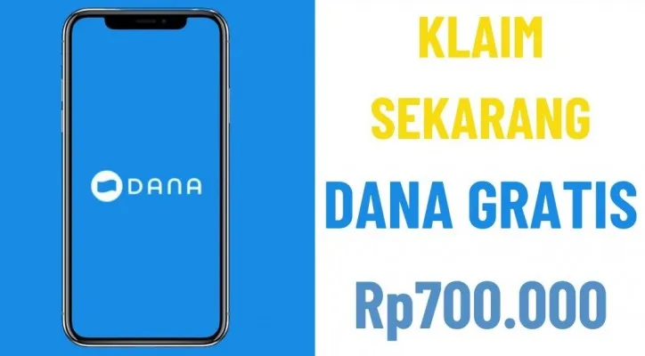 Klaim Saldo DANA gratis Rp700.000 ke dompet elektronik. (Foto: Poskota/Herdyan Anugrah Triguna)