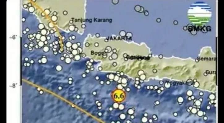 Gempa Garut 6,5 magnitudo dirasa begitu kuat dan lama.