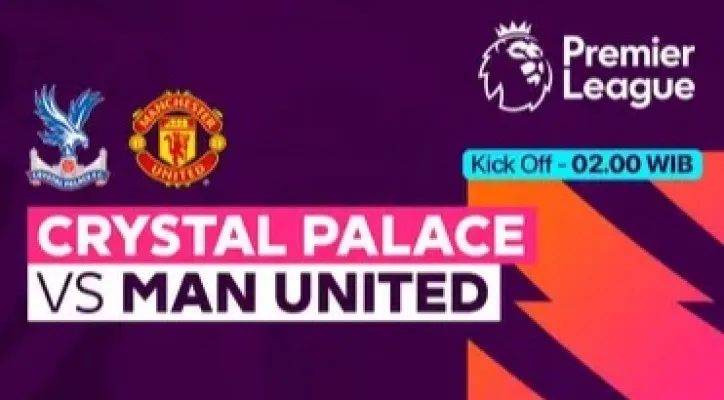 KLIK LINK LIVE STREAMING Crystal Palace vs Manchester United Hari Selasa 7 Mei 2024 Pukul 02.00 WIB (Foto: Vidio.com)