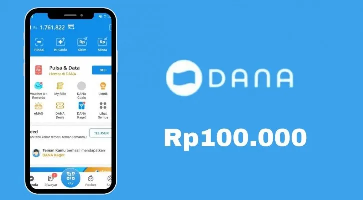 UANG GRATIS Rp100.000 Berhasil Masuk Dompet Elektronik dari Game Penghasil Saldo DANA Gratis dan Link Kaget, Klaim Sekarang!  (Foto: Poskota/Herdyan Anugrah Triguna)