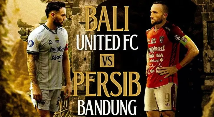 Larangan kehadiran penonton bagi supporter Bali United pada laga Bali United vs Persib Bandung Semifinal Championship Series di Stadion Si Jalak Harupat Bandung(Foto Instagram sports.indosiar)