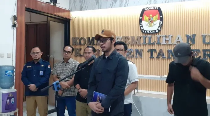 Komisioner KPU Kabupaten Tangerang Divisi Sumber Daya Manusia (SDM), Badri Tamam. (Dok: KPU Kabupaten Tangerang)