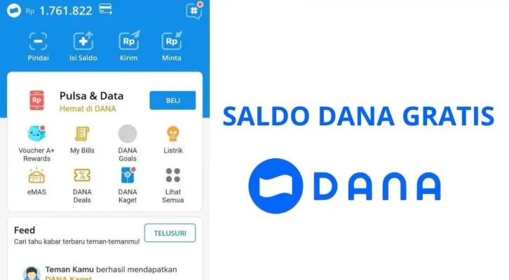 Klaim Rp275.000 saldo DANA gratis langsung cair ke akun e-Wallet di HP Anda (Foto: Poskota/Herdyan Anugrah Triguna)