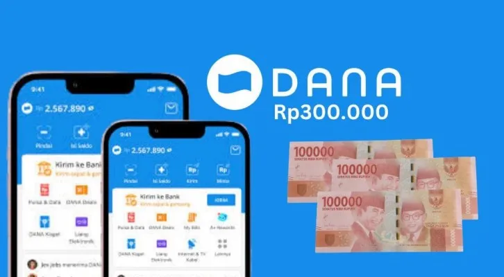 Saldo DANA Gratis Rp275.000 berhasil masuk ke dompet elektronik hari ini 8 November 2024 (PosKota/Saffa Sabila)