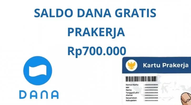 SELAMAT, KTP Kamu Jadi Penerima Saldo DANA Gratis Rp700.000 Jika Lolos Prakerja Gelombang 69, Cek Infonya di Sini! (Poskota/Herdyan Anugrah Triguna)