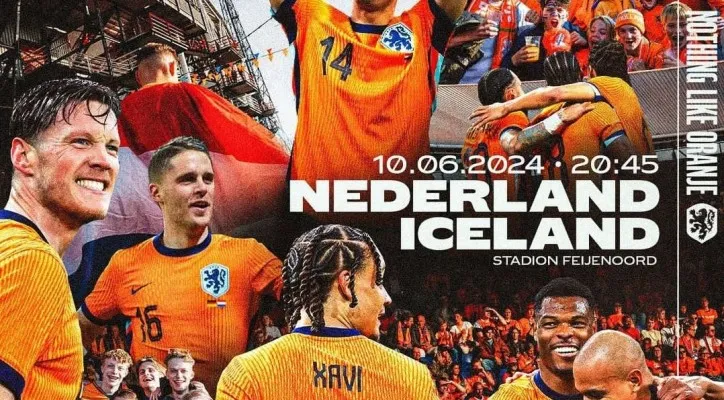 Timnas Belanda akan beruji coba lawan Islandia jelang EURO 2024 (Instagram/@onsoranje)