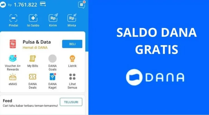 Saldo DANA Gratis Rp200.000 berhasil masuk ke dompet elektronik kamu, cek cara klaimnya di sini sekarang! (Foto: Poskota/Herdyan Anugrah Triguna)