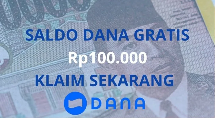 Klaim saldo DANA gratis Rp100.000 hanya dengan mainkan 8 game penghasil uang. Langsung cair ke akun e-Wallet kamu. (Foto: Poskota/Herdyan Anugrah Triguna)