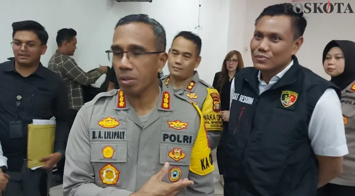 Kapolres Metro Jakarta Timur, Kombes Nicolas Ary Lilipaly di Mapolres Metro Jakarya Timur. (Angga)