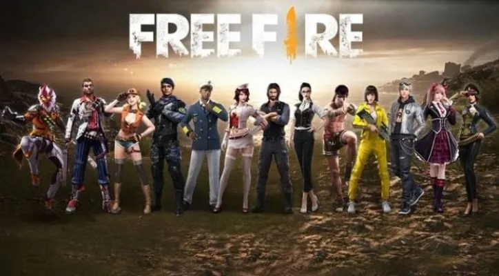 Ilustrasi Free Fire (Foto : Painterest)