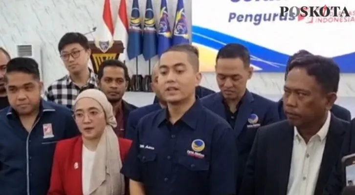 Ketua DPW NasDem DKI Jakarta, Wibi Andrino. (POSKOTA/ Pandi)