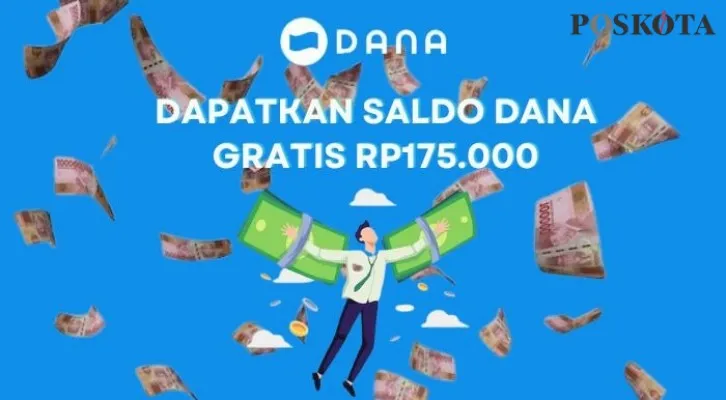 Dapatkan Saldo DANA Gratis Rp175.000 (Foto: Poskota/Aldi Irawan)