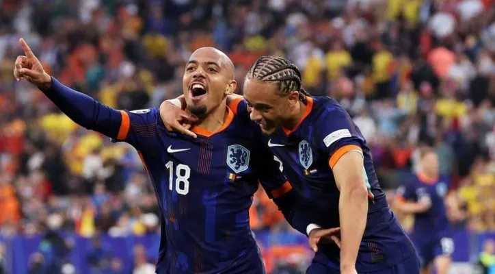 Timnas Belanda lolos ke babak perempatfinal EURO 2024. (Instagram/@euro2024)