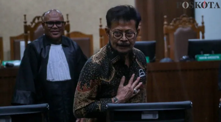 Komisi Pemberantasan Korupsi (KPK) resmi mengeksekusi mantan Menteri Pertanian, Syahrul Yasin Limpo (SYL), ke Lembaga Pemasyarakatan (Lapas) Sukamiskin. Poskota/Ahmad Tri Hawaari