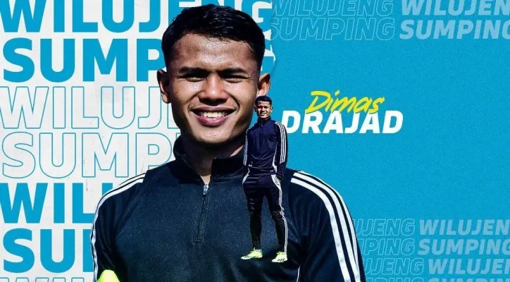 Dimas Drajad resmi diperkenalkan sebagai rekrutan anyar Persib Bandung. (persib.co.id)