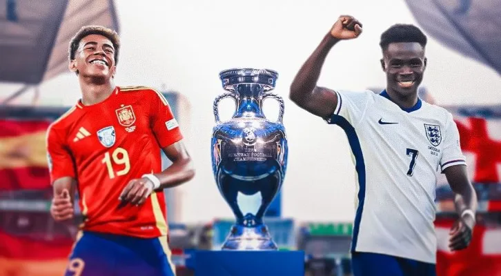 Link streaming final EURO 2024, Spanyol vs Inggris (X/@SkySport)