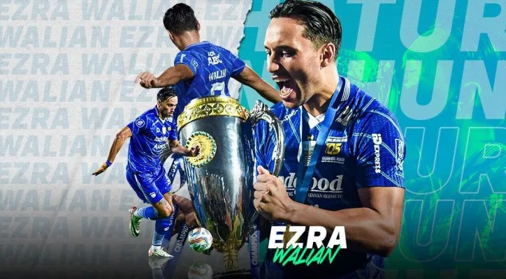 Ezra Walian resmi keluar dari Persib Bandung. (persib.co.id)