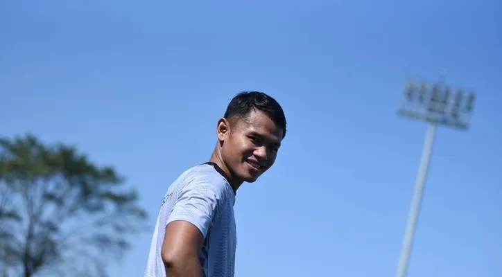 Dimas Drajad, striker anyar Persib Bandung. (persib.co.id)